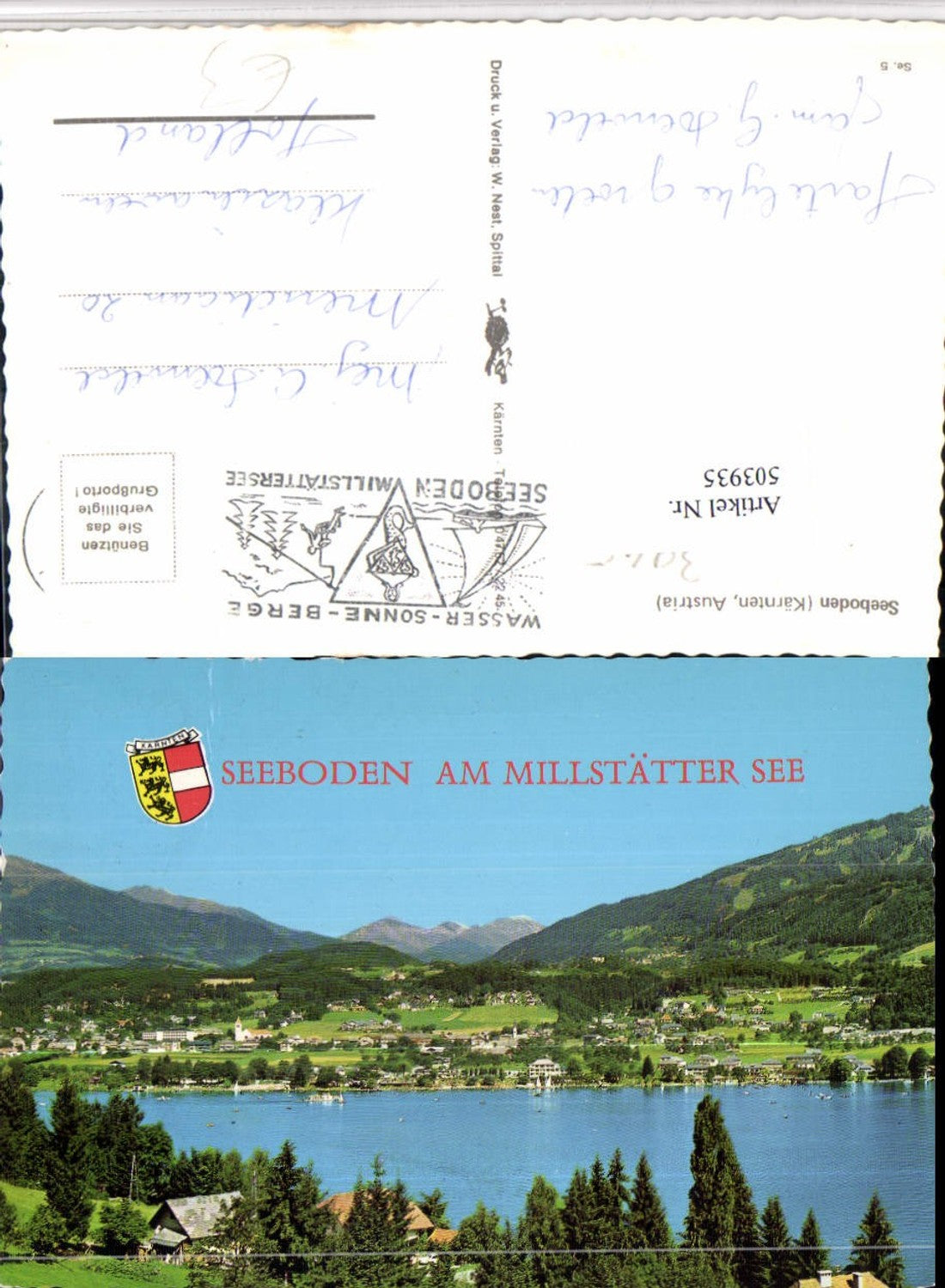 503935, Seeboden am Millstättersee Total mountain scenery