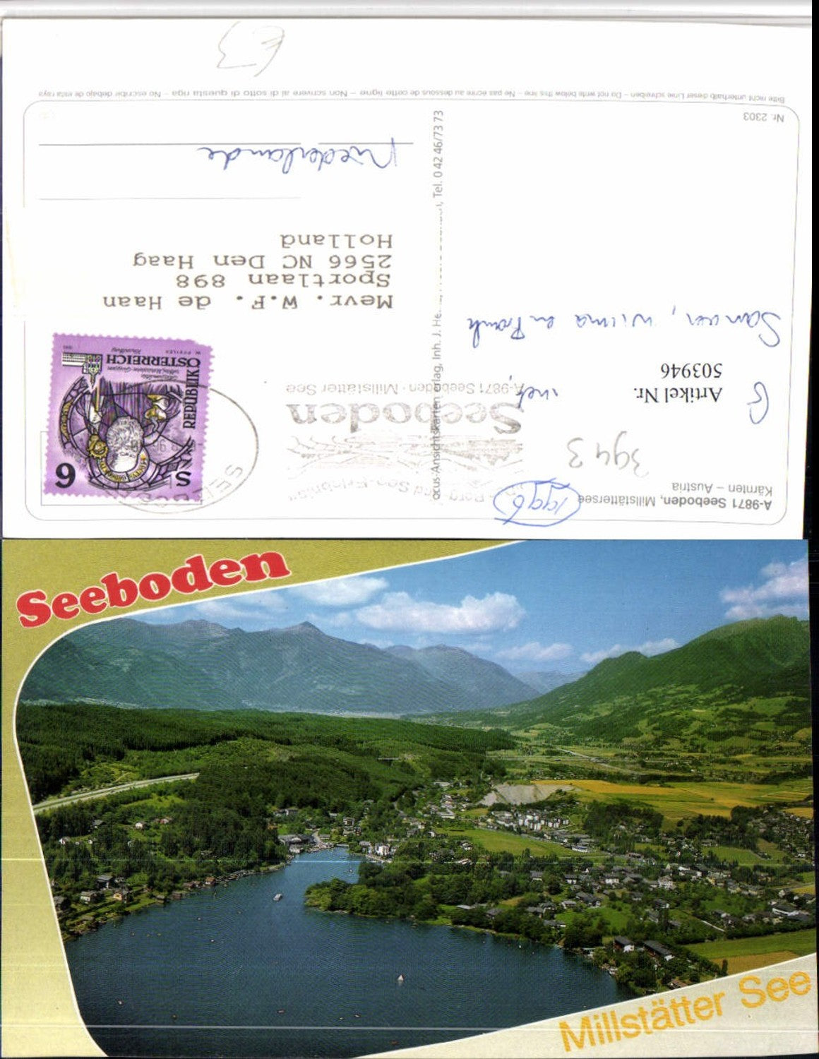 503946, Seeboden am Millstättersee Total mountain scenery