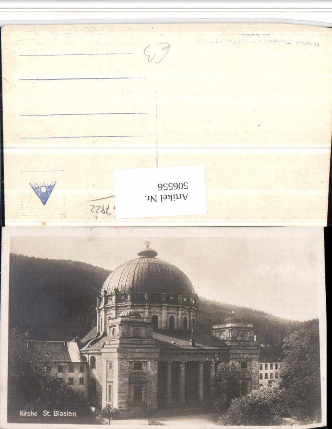 506556, St. Blasien in the Black Forest, Cathedral Church