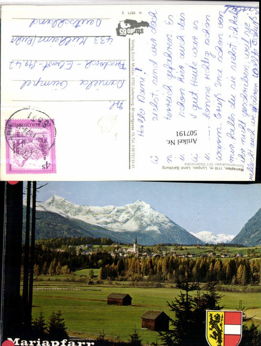 507191, Mariapfarr in Lungau, total mountain scenery