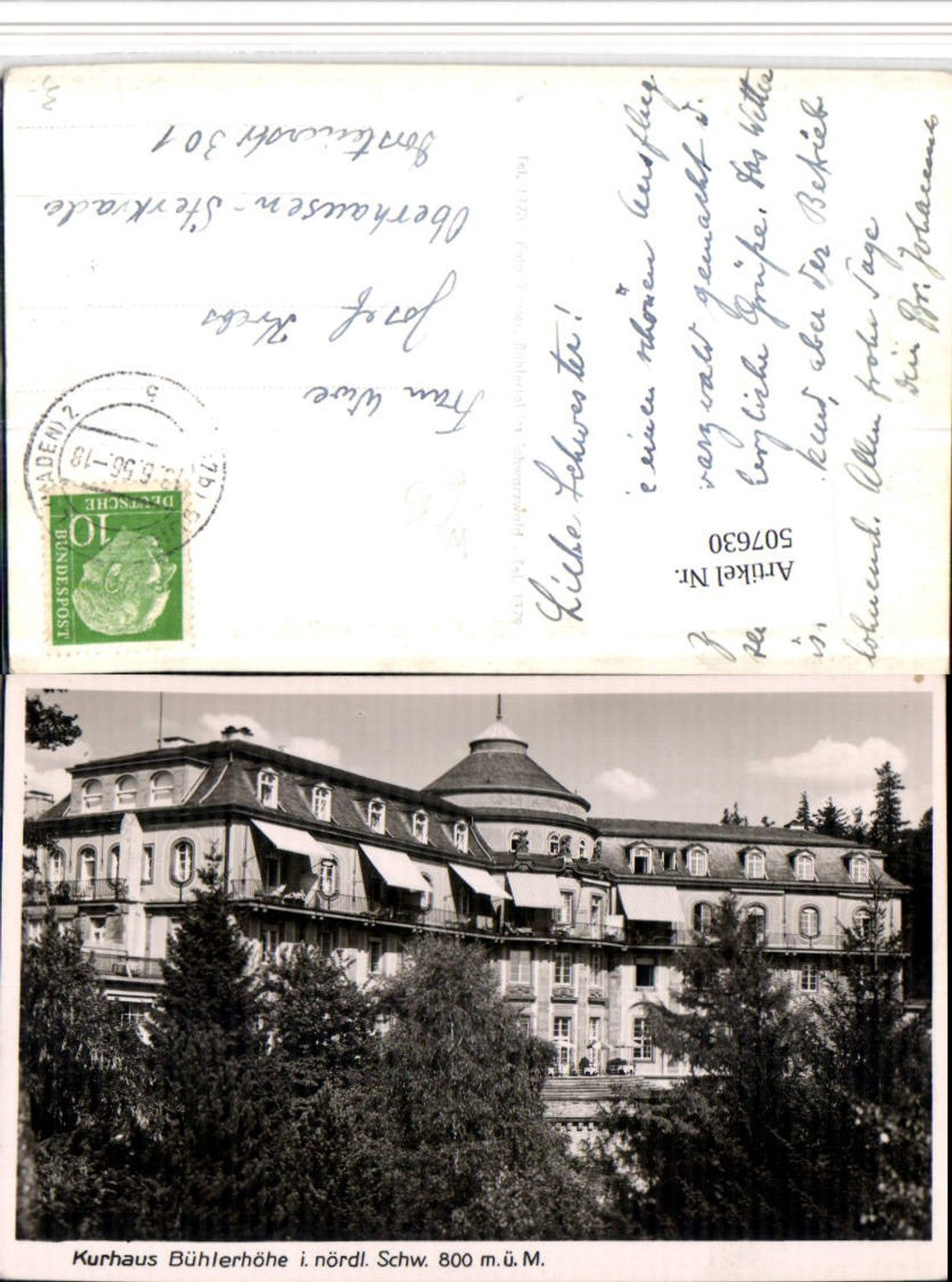 507630, Kurhaus Bühlerhöhe in the Black Forest near Bühl