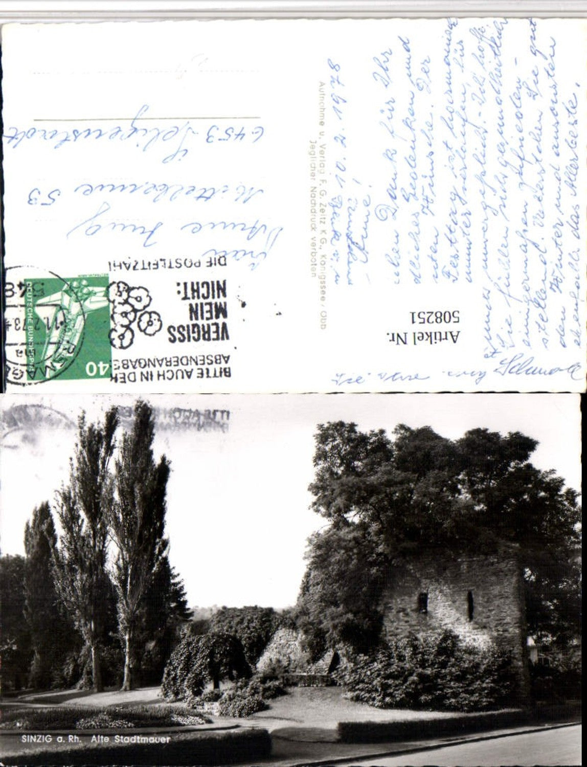 508251, Sinzig am Rhein Old City Wall