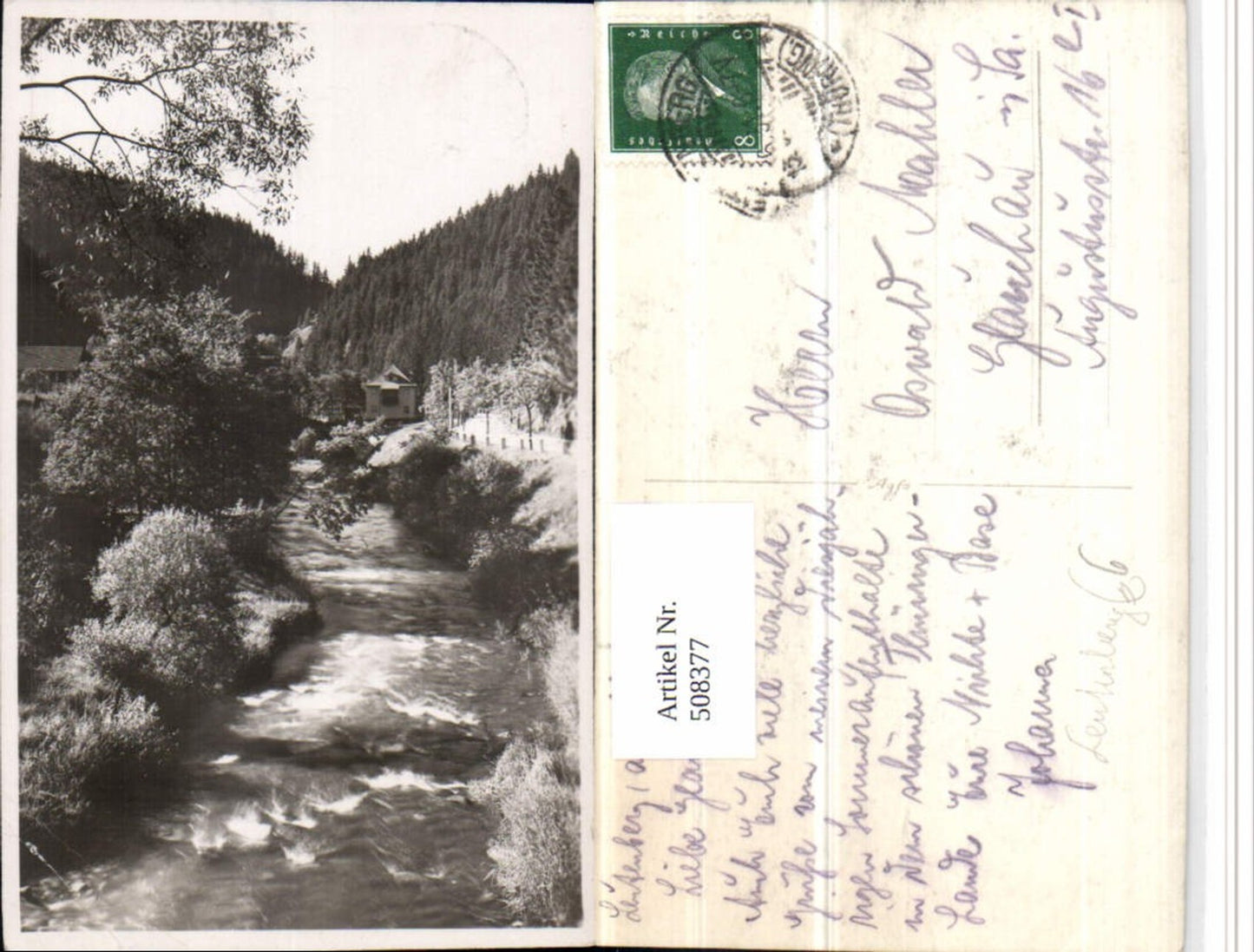 508377,Leutenberg in Thüringen Fluss Partie