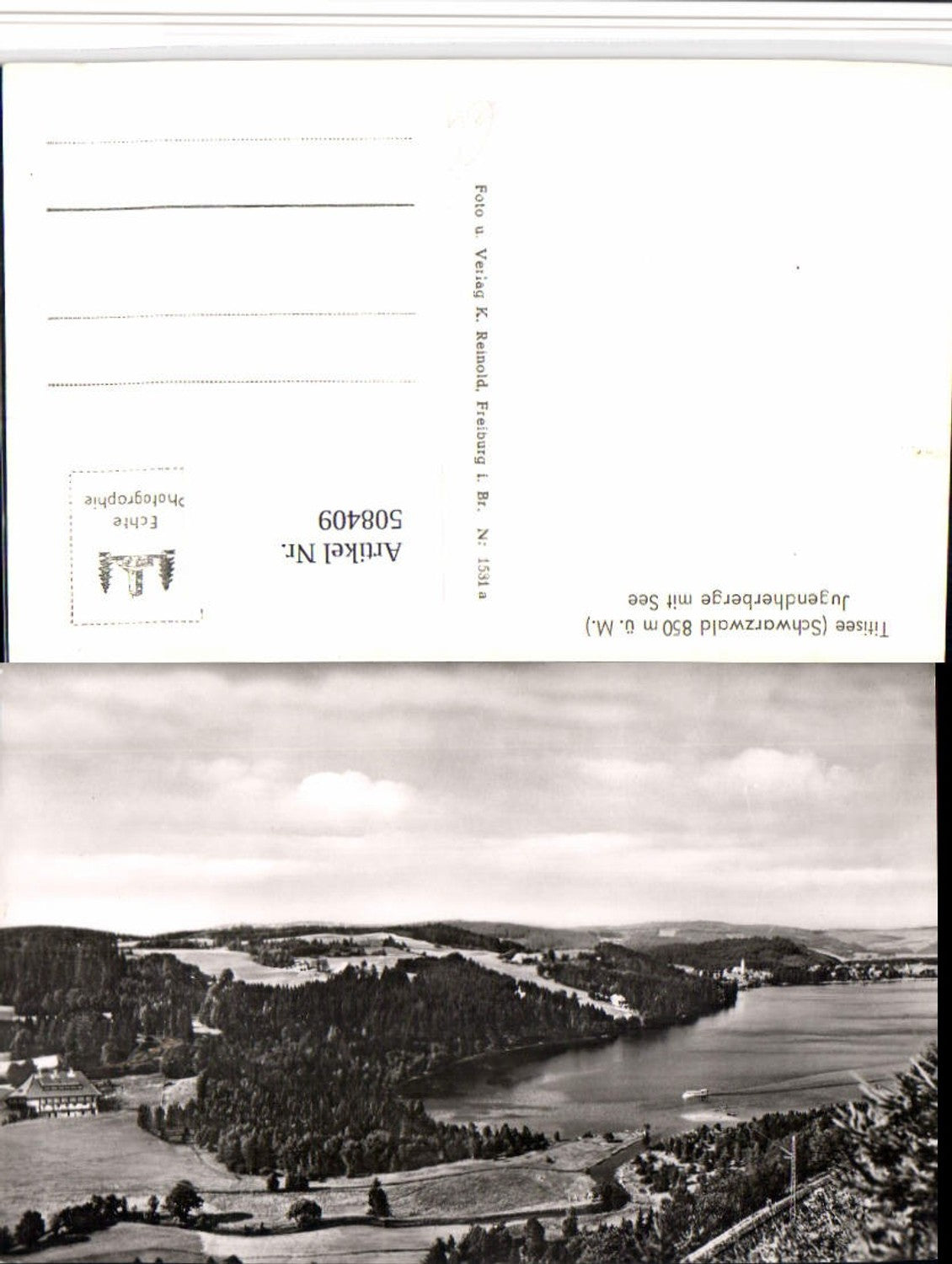 508409,Titisee im Schwarzwald Jugendherberge m. See
