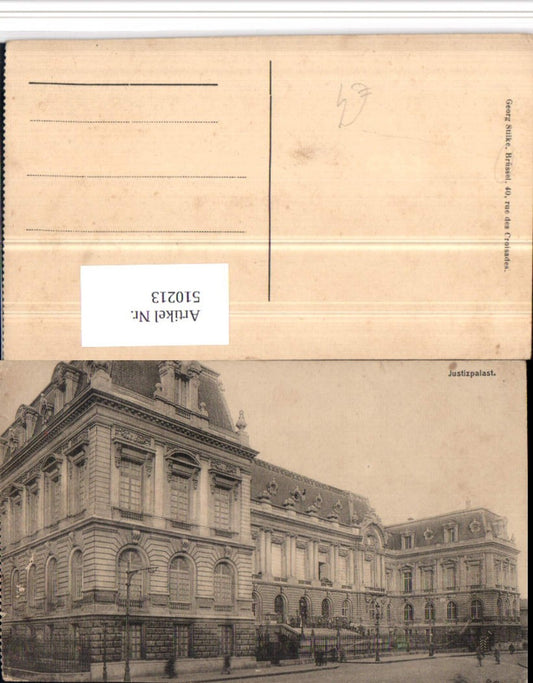 510213, Belgium Brussels Palace of Justice Building