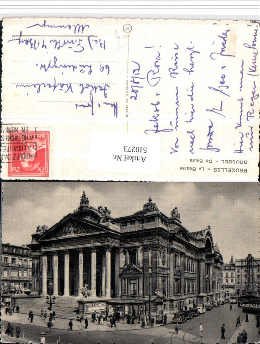 510273, Belgium Brussels La Bourse Börse Building