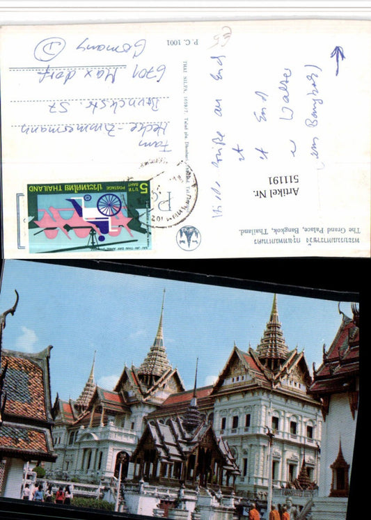 511191, Thailand Bangkok Grand Palace Palace Temple