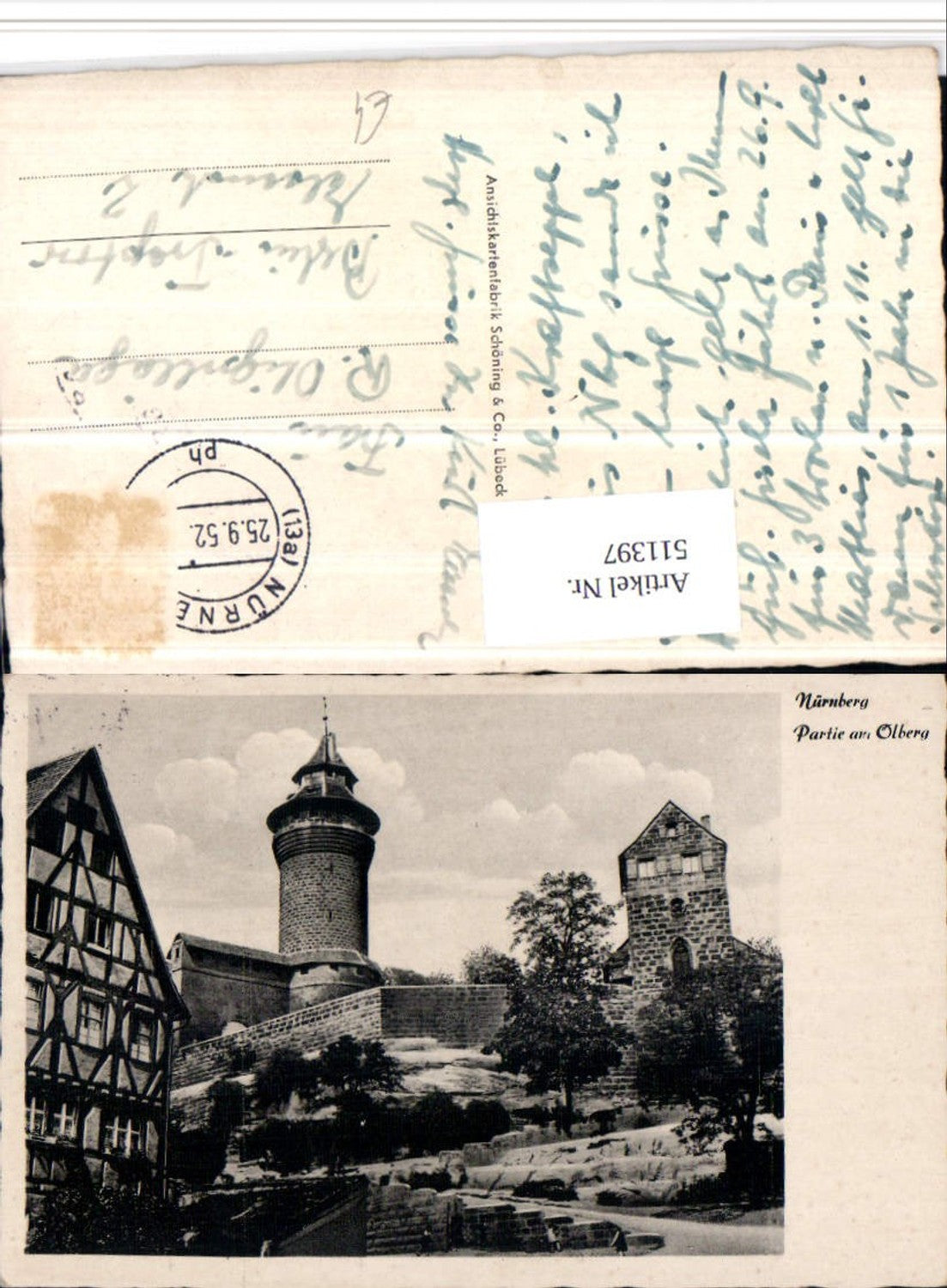 511397,Nürnberg Partie am Ölberg Turm