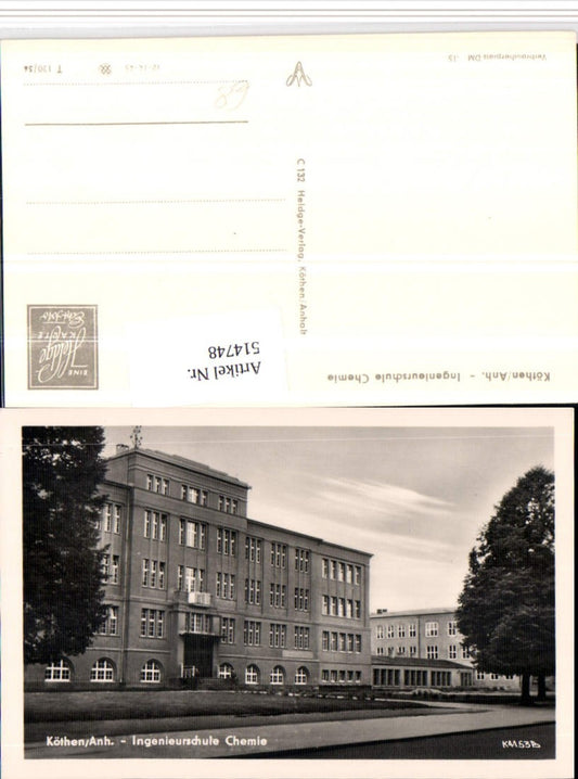 514748, Köthen Engineering School Chemistry School Building