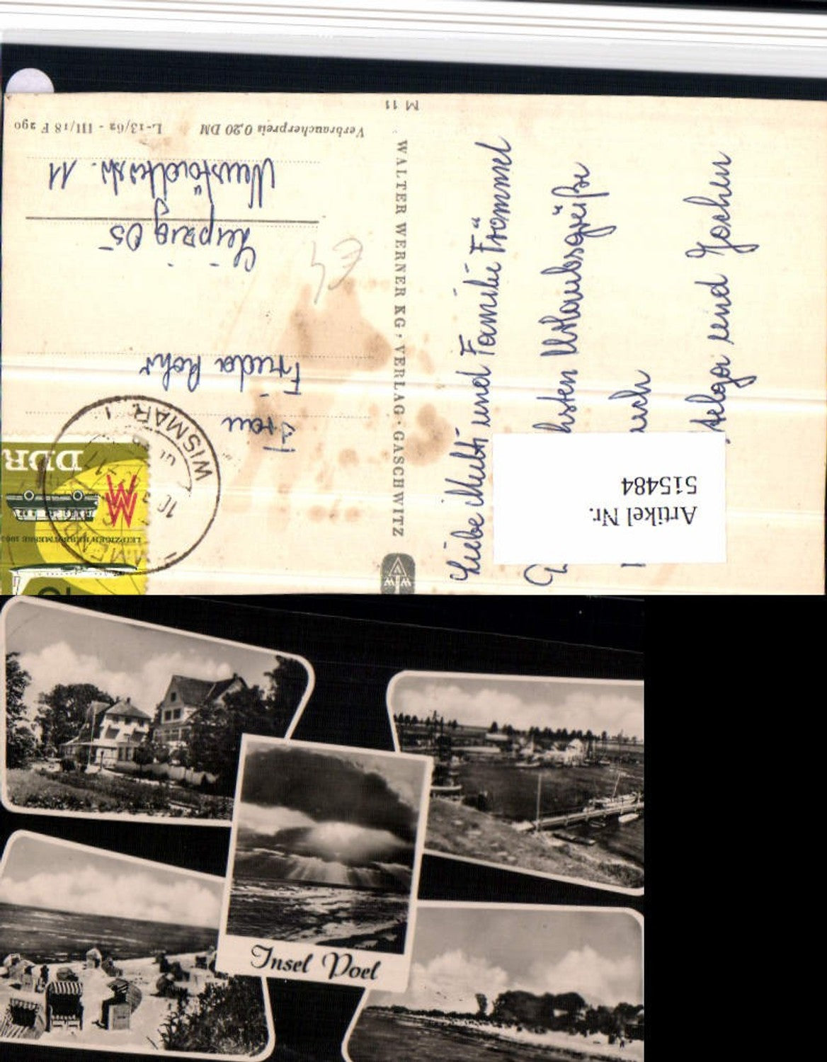 515484, Poel Island Beach Beach Chairs Harbor Multi-view map 
