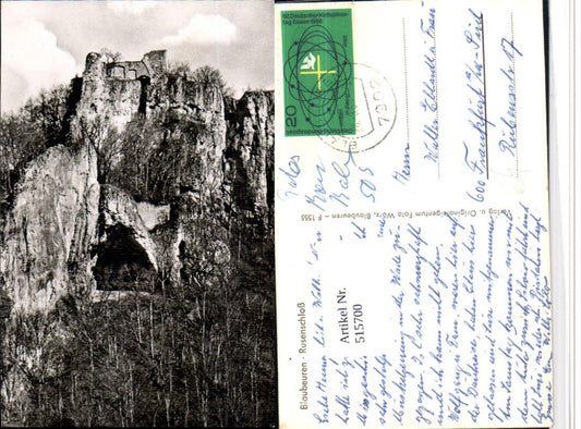 515700, Blaubeuren Rusenschloss Ruine