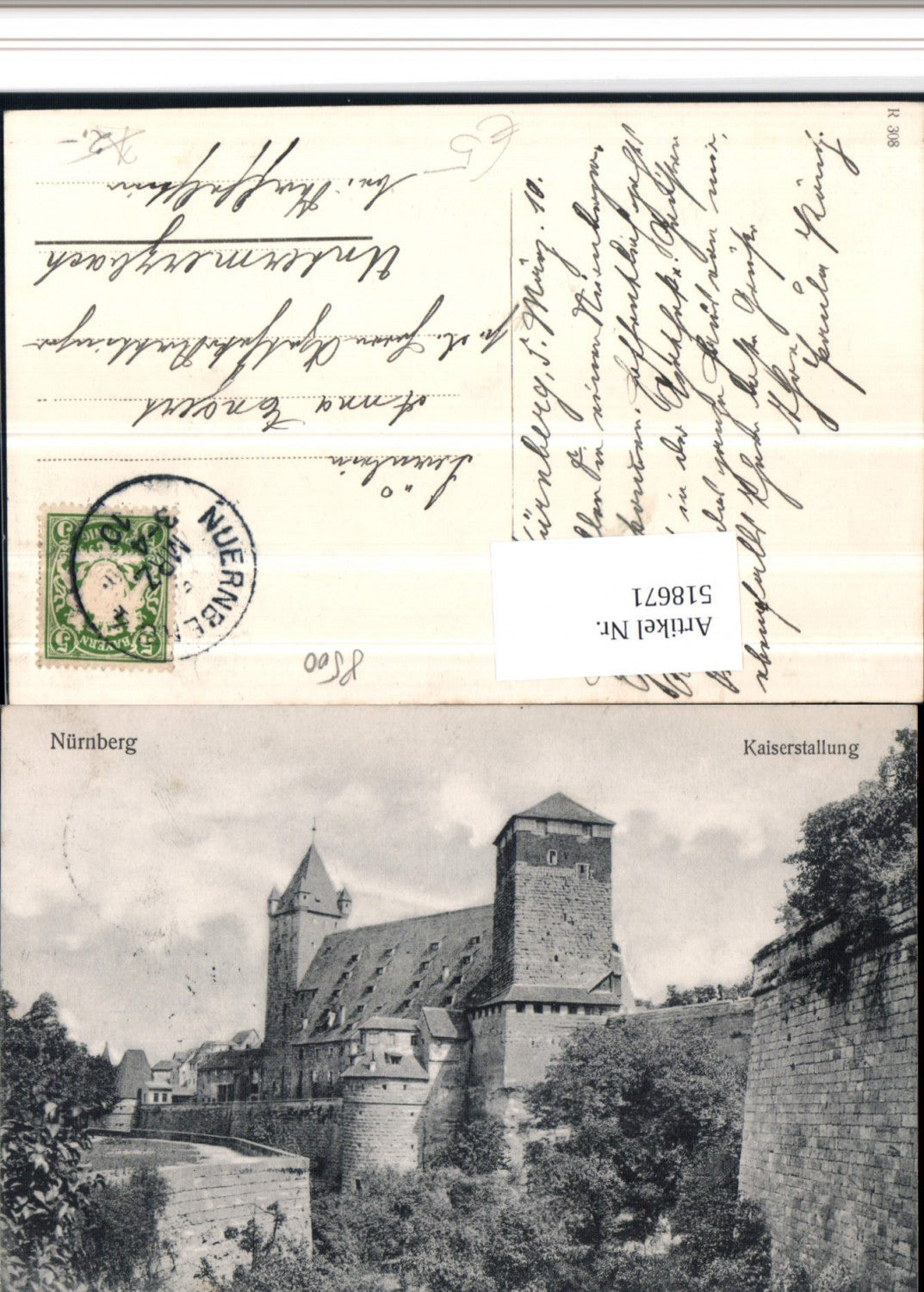 518671,Nürnberg Kaiserstallung Türme