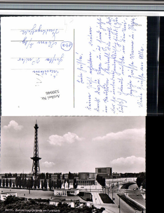 520946, Berlin Charlottenburg Westend Radio Tower Exhibition Grounds