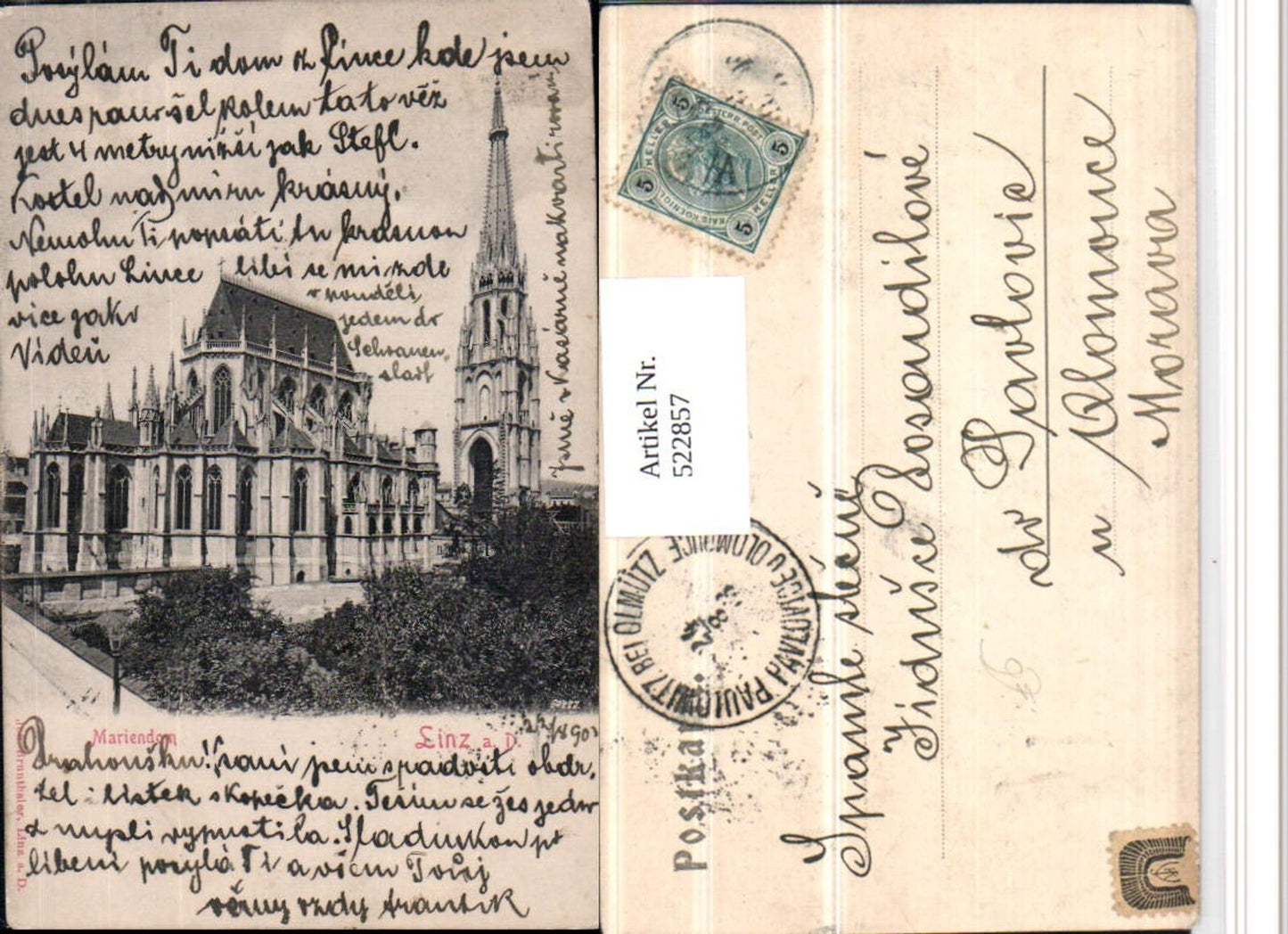 522857, Linz on the Danube, Mariendom Church