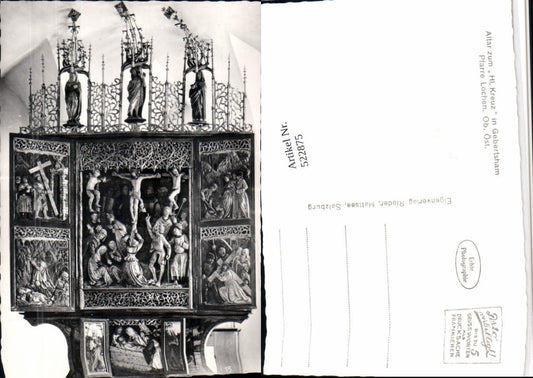 522875,Lochen bei Braunau am Inn Kirche Altar zum Hl. Kreuz in Gebertsham