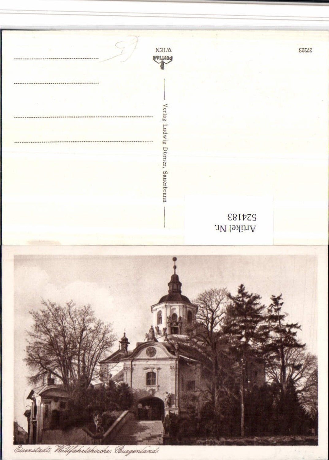 524183, Eisenstadt pilgrimage church church