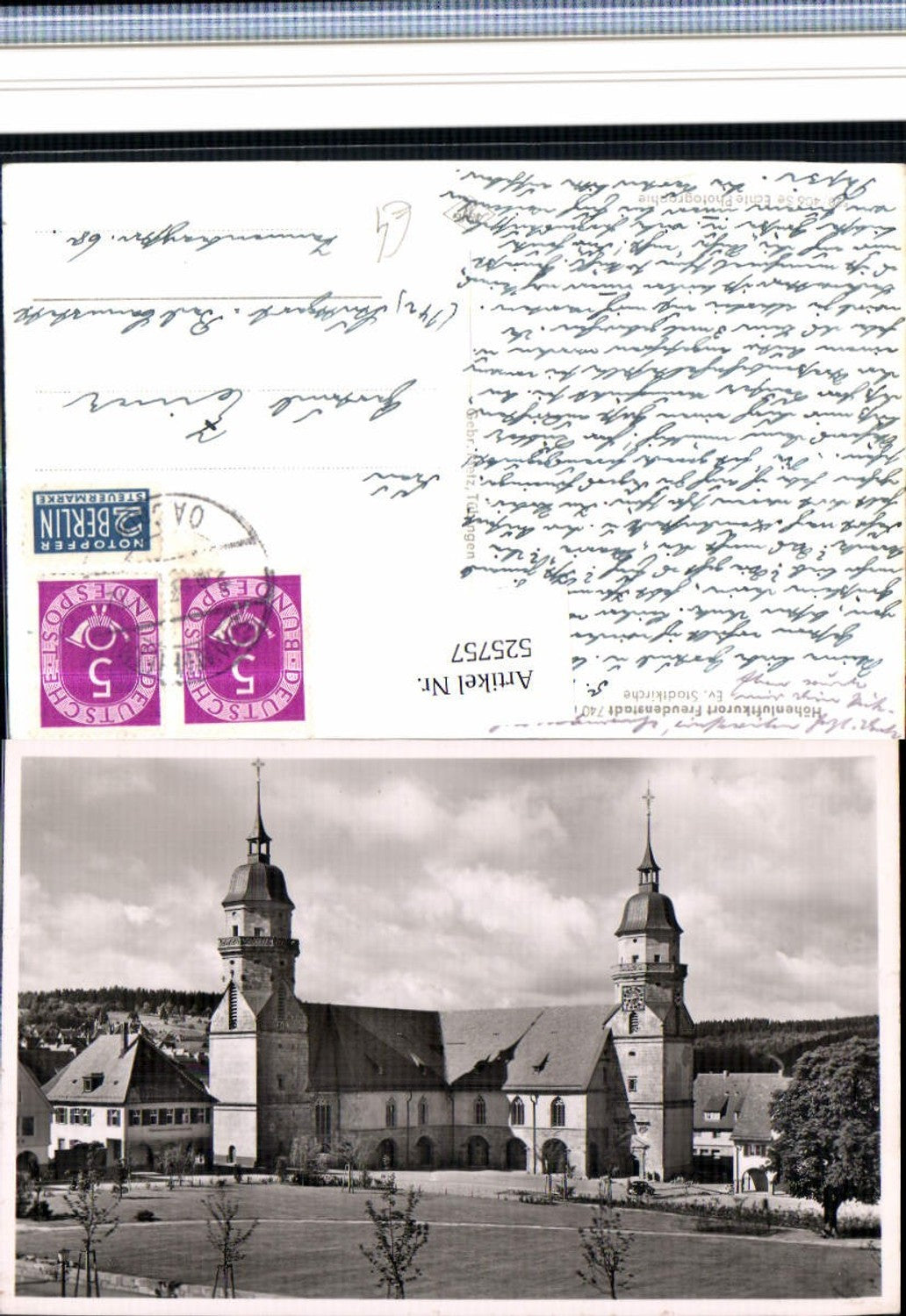 525757, Freudenstadt, part of the church