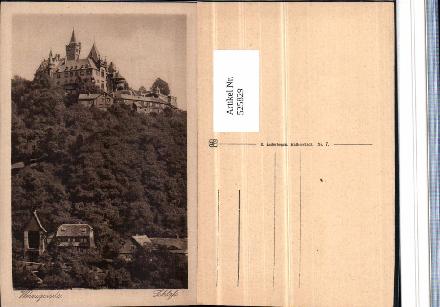 525829, Wernigerode am Harz Castle