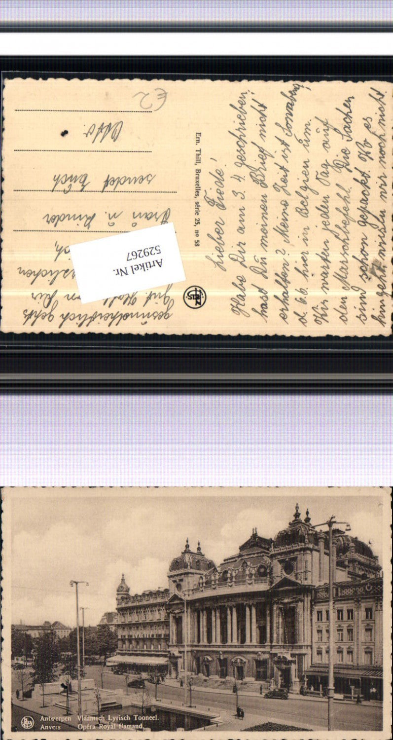 529267,Belgium Anvers Antwerp Opera Royal