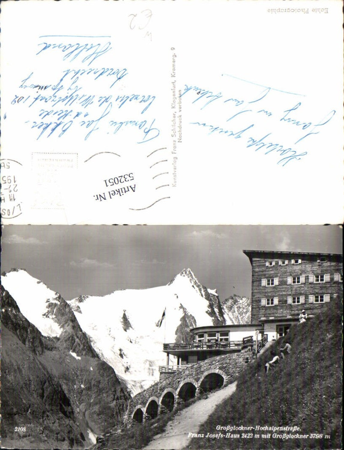 532051, Grossglockner High Alpine Road Heiligenblut Franz Josefshaus