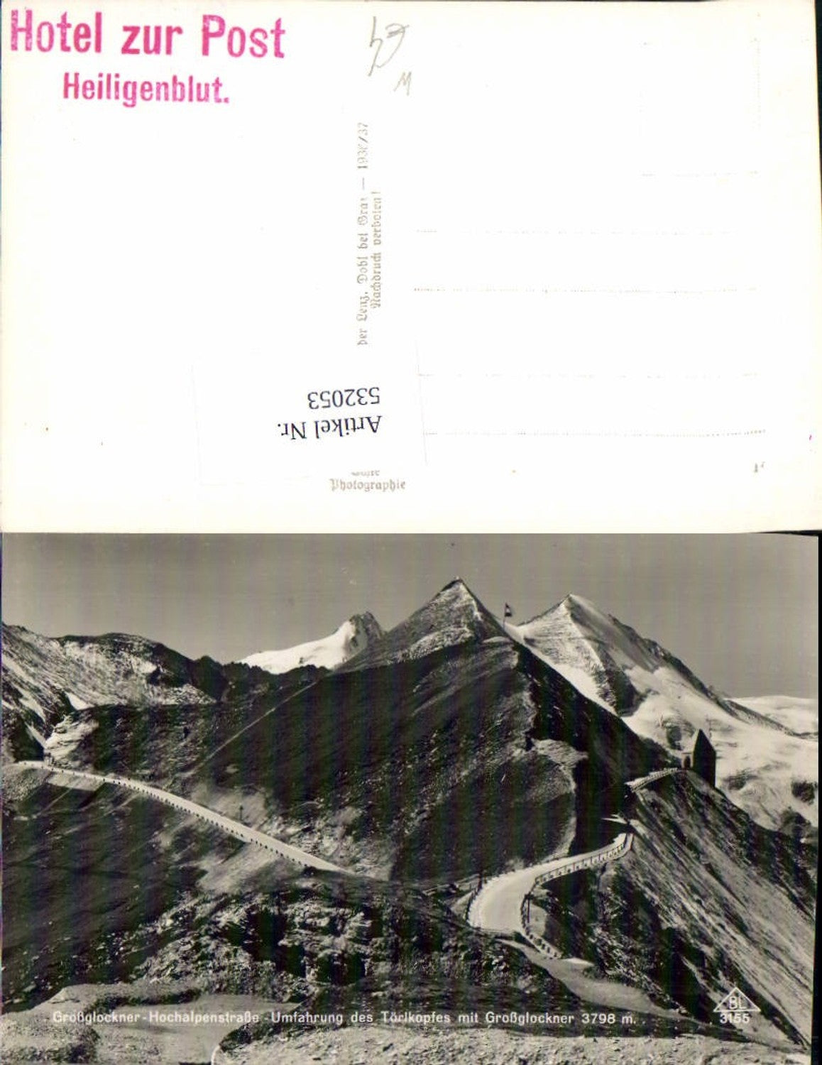 532053, Grossglockner High Alpine Road Heiligenblut Bypass