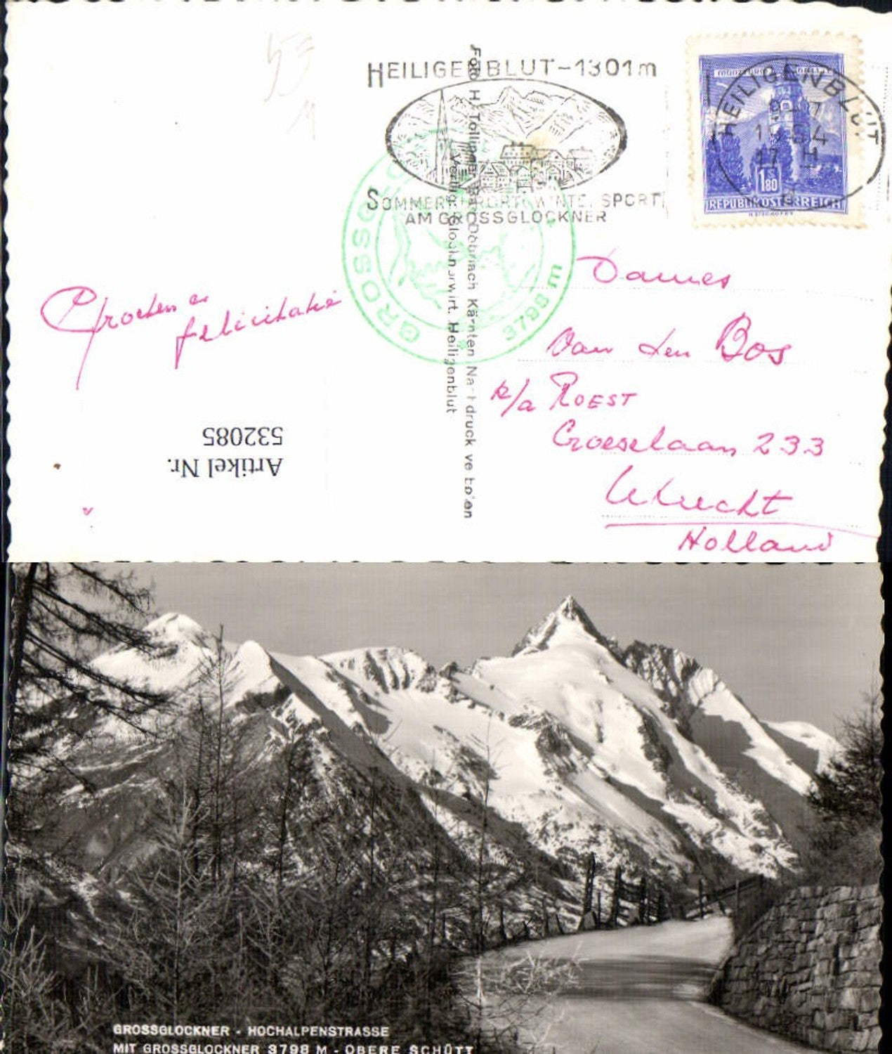 532085, Grossglockner High Alpine Road Heiligenblut Obere Schütt