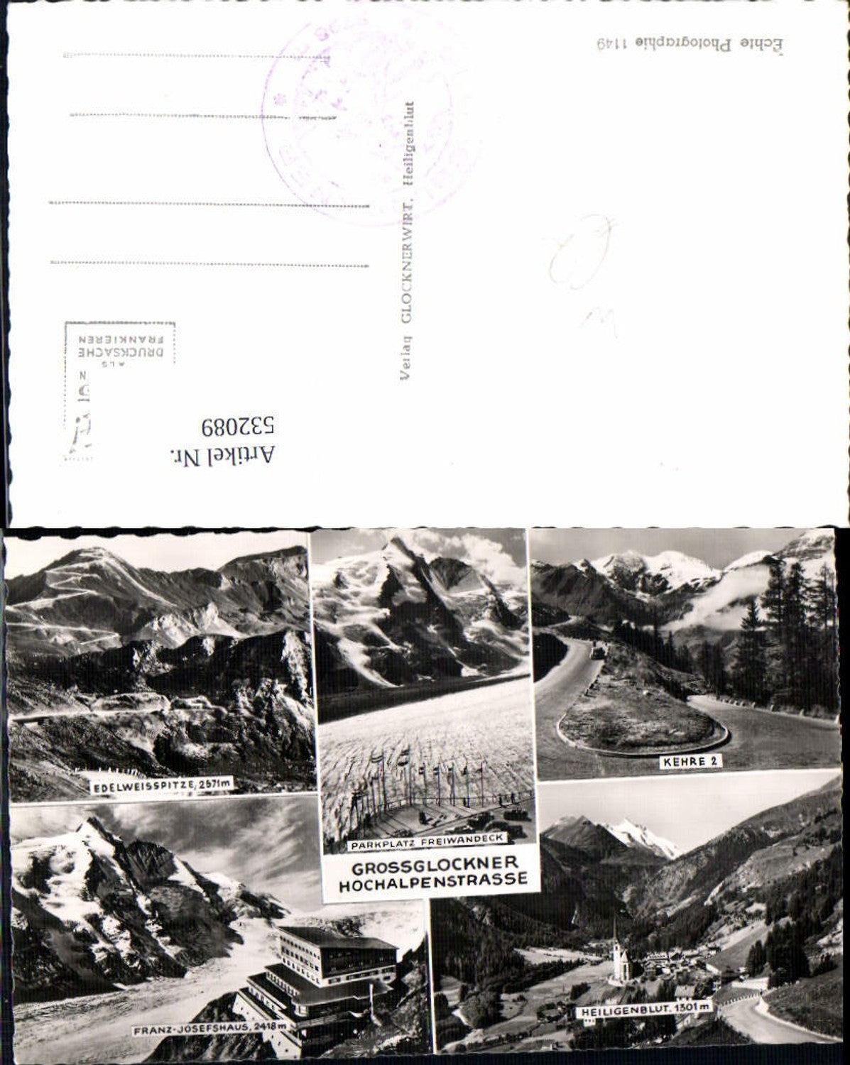 532089, Grossglockner High Alpine Road Heiligenblut Hairpin Bend Multi-image
