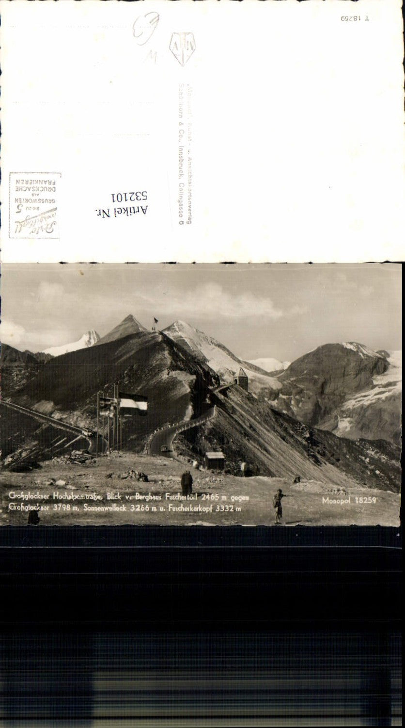 532101, Grossglockner High Alpine Road Heiligenblut Fuschertörl