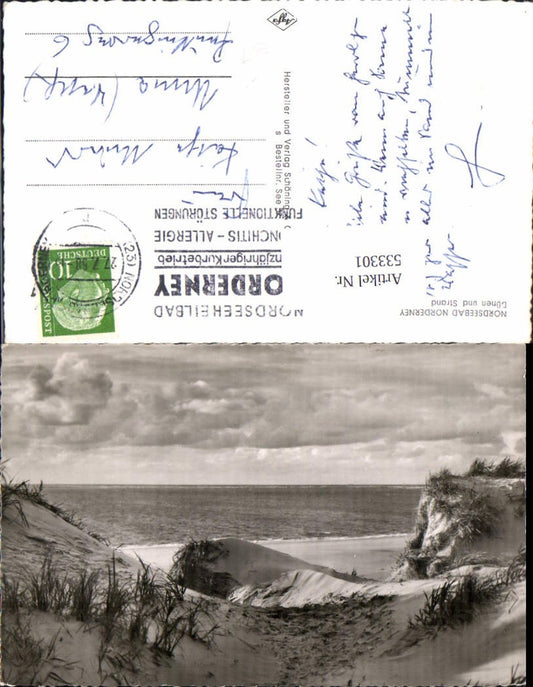 533301, Norderney North Sea resort, spa facilities, dunes and beach,