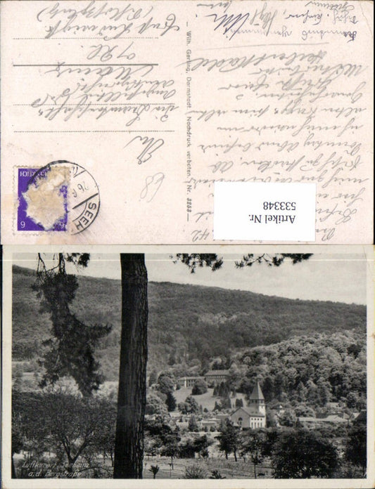 533348, Seeheim am Bergstraße health resort, church,