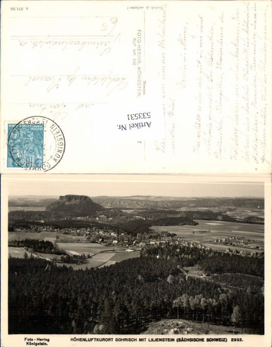 533531, Gohrisch mountain resort with Lilienstein, Königstein photo herring
