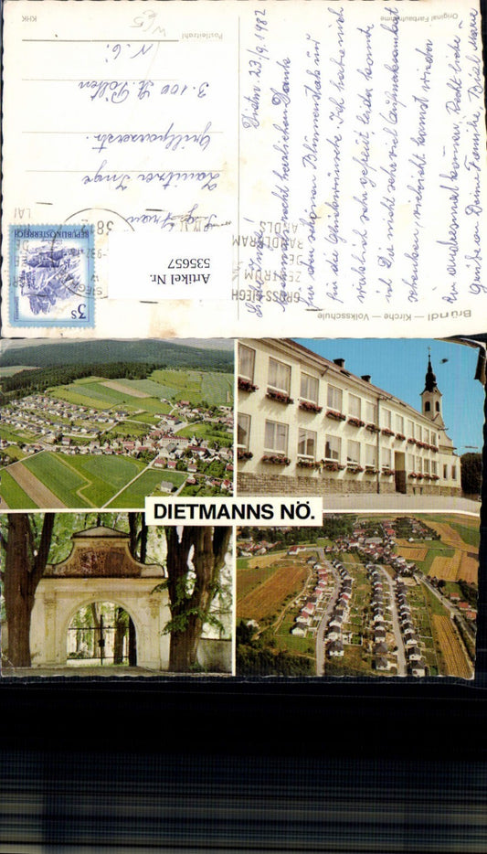535657,seltene AK Dietmanns bei Waidhofen an der Thaya