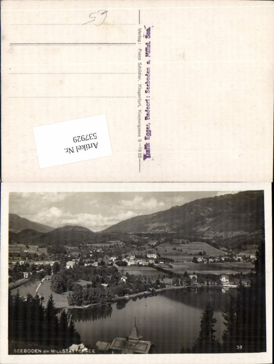 537929, Seeboden am Millstättersee pub Schilcher 59