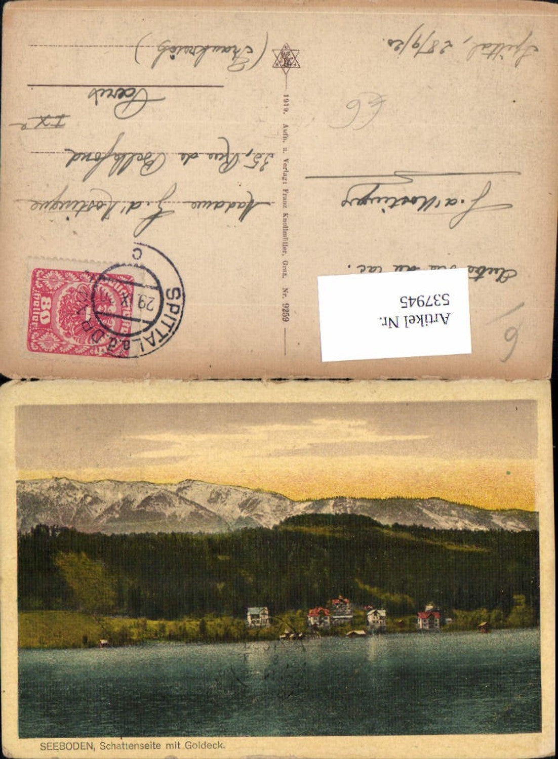 537945,Seeboden am Millstättersee pub Knollmüller 9259