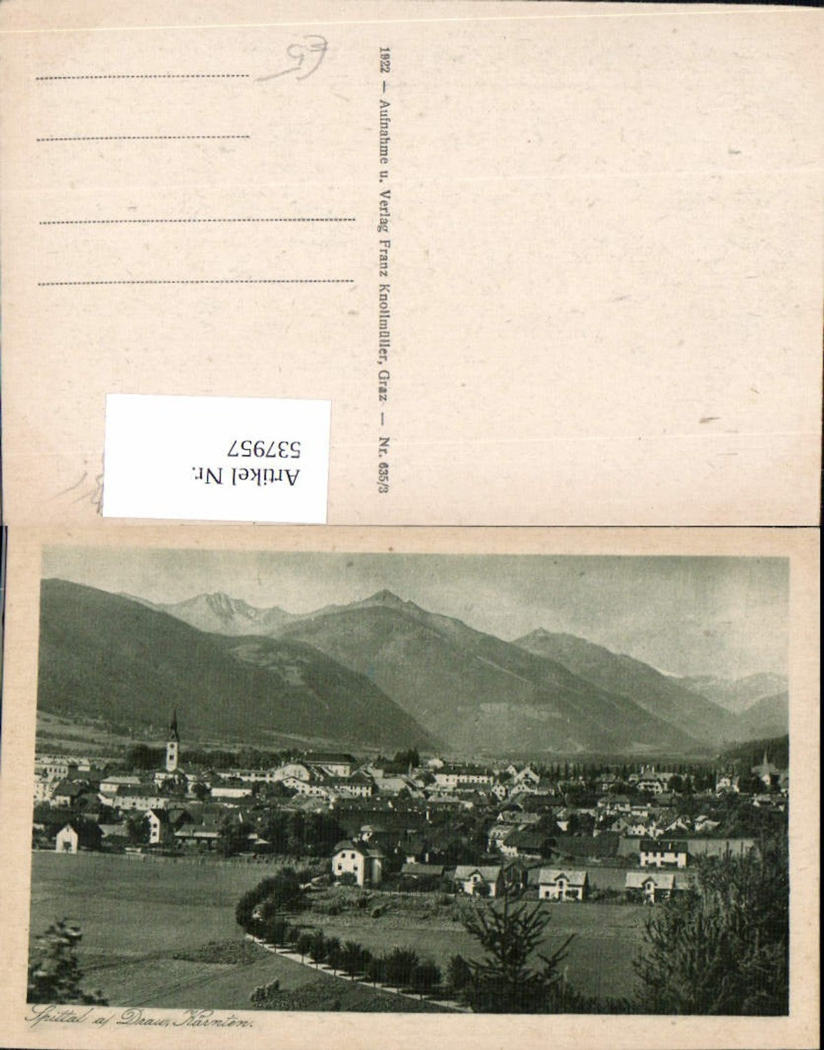 537957, Spittal an der Drau pub Knollmüller 635-3