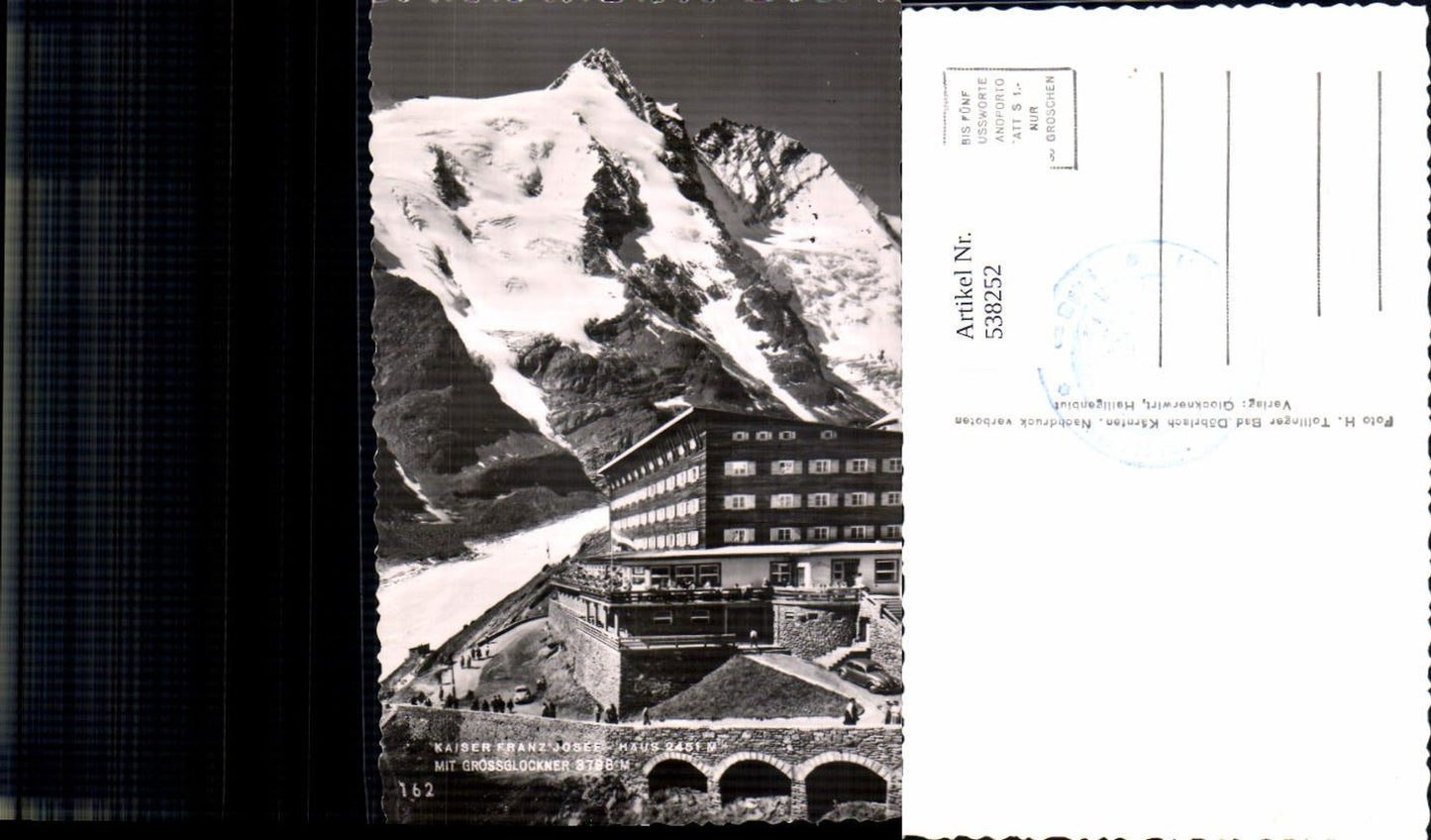 538252, Kaiser Franz Josef House Heiligenblut Großglockner