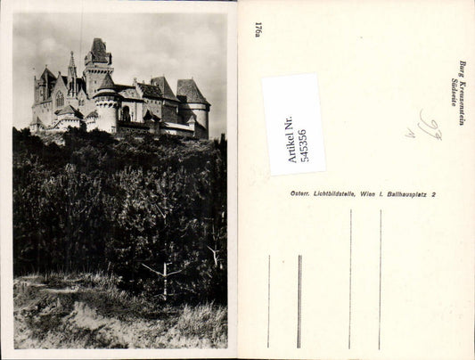 545356, Kreuzenstein Castle near Leobendorf