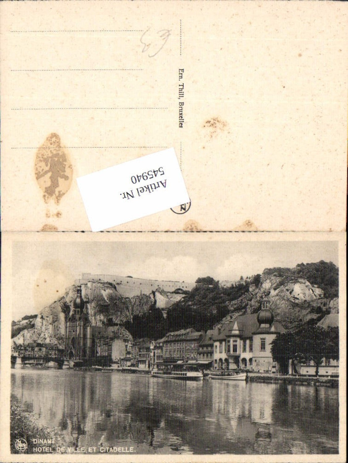 545940,Belgium Dinant Wallonia Namur