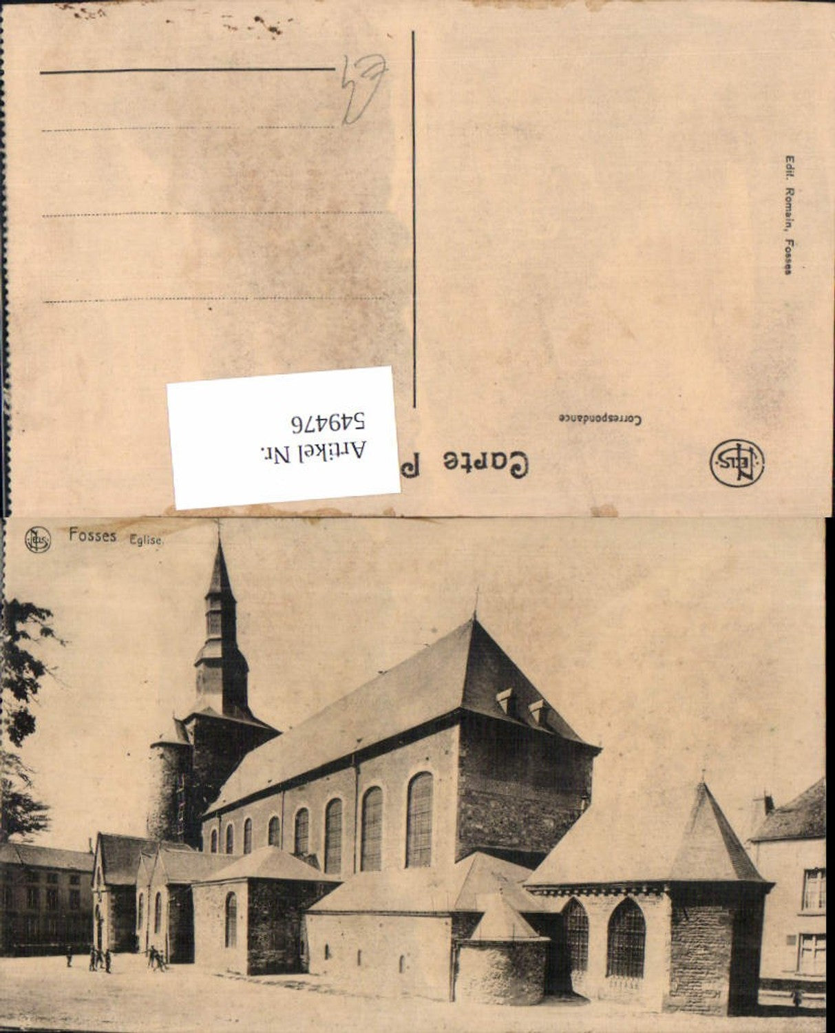 549476, Belgium Fosses Church