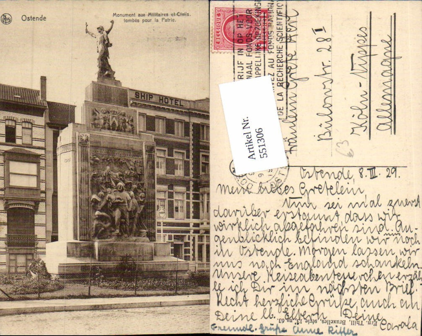 551306,Belgium Ostend Ship Hotel