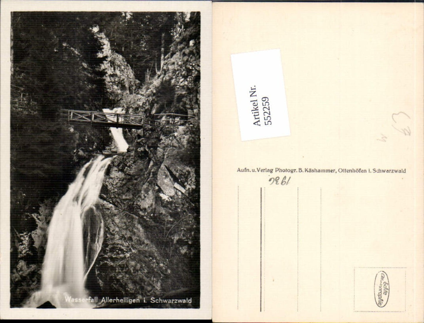 552259, Oppenau Allerheiligen im Schwarzwald Waterfall
