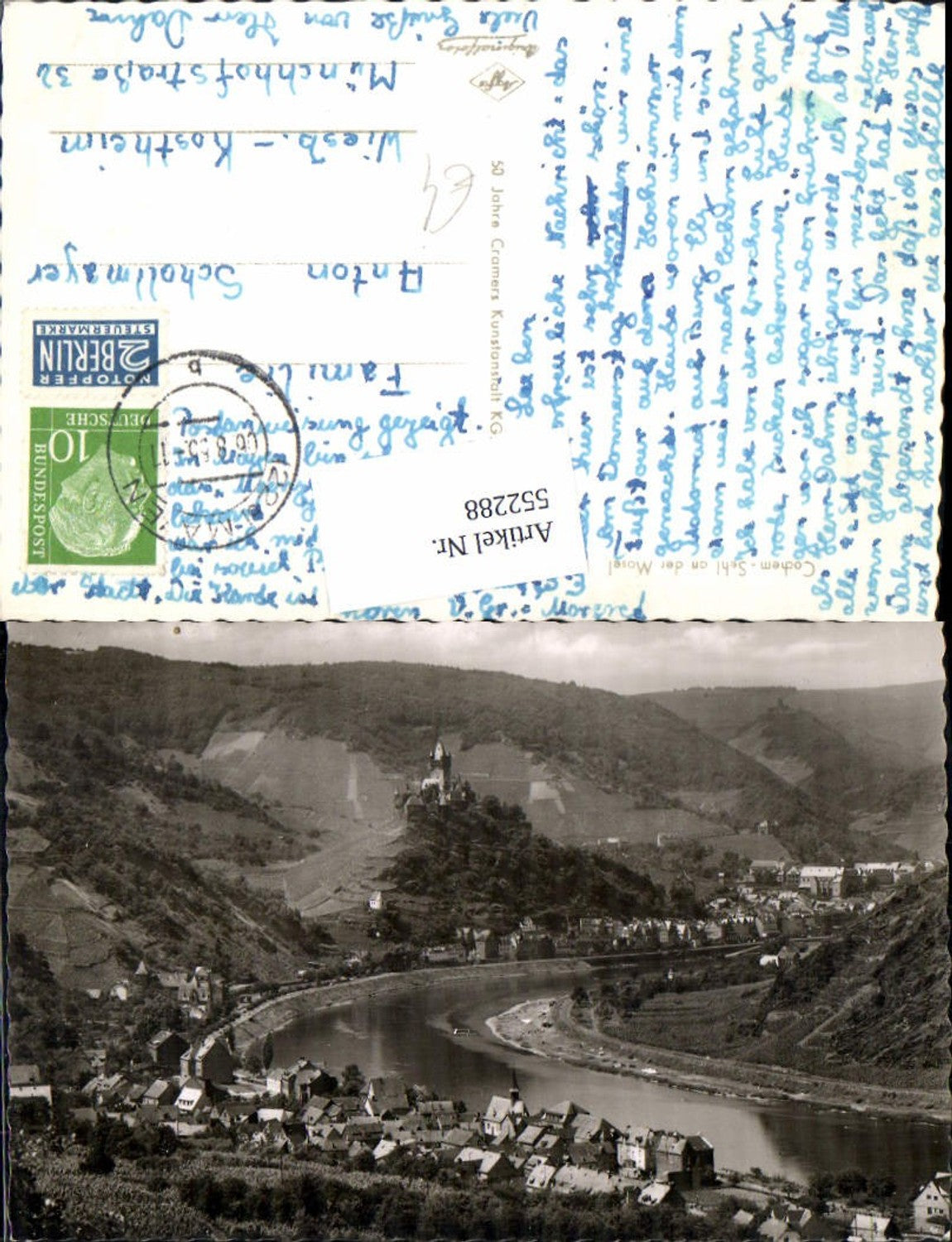 552288, Cochem on the Moselle River