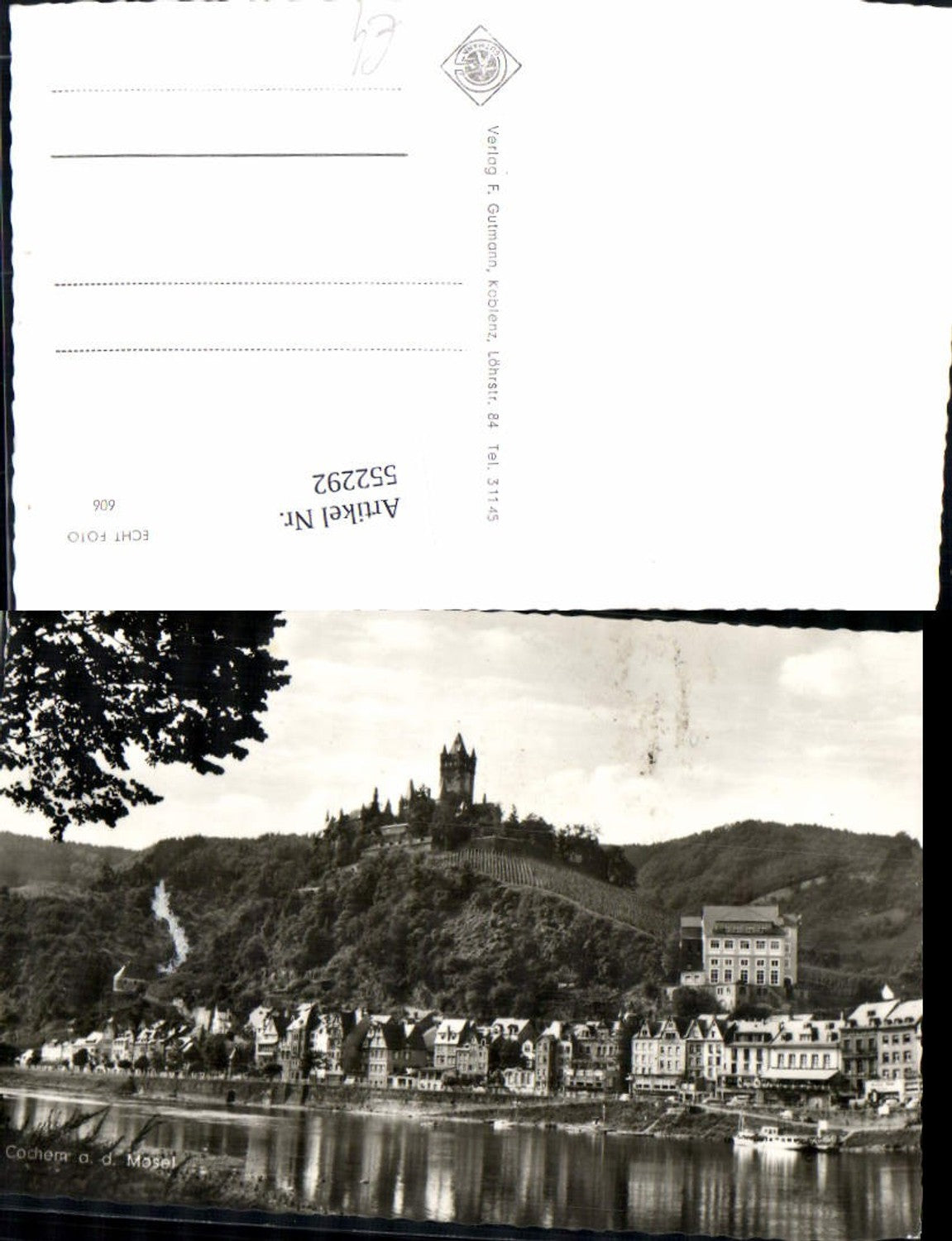552292, Cochem on the Moselle