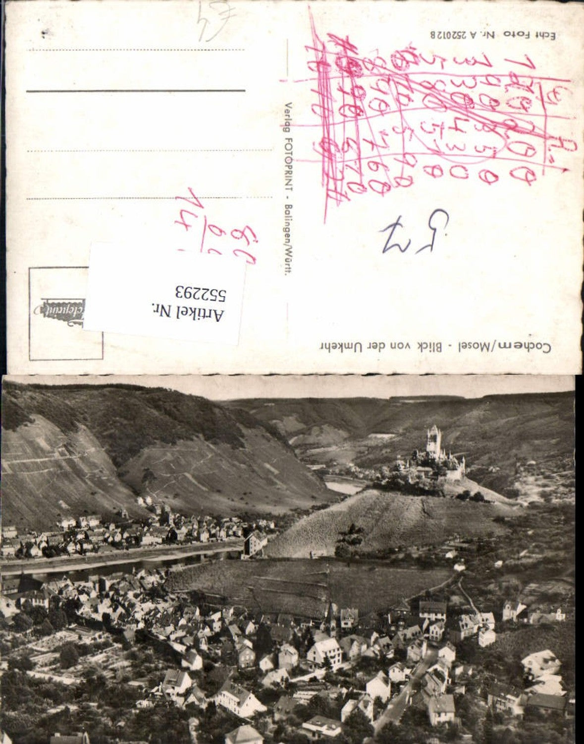552293, Cochem on the Moselle