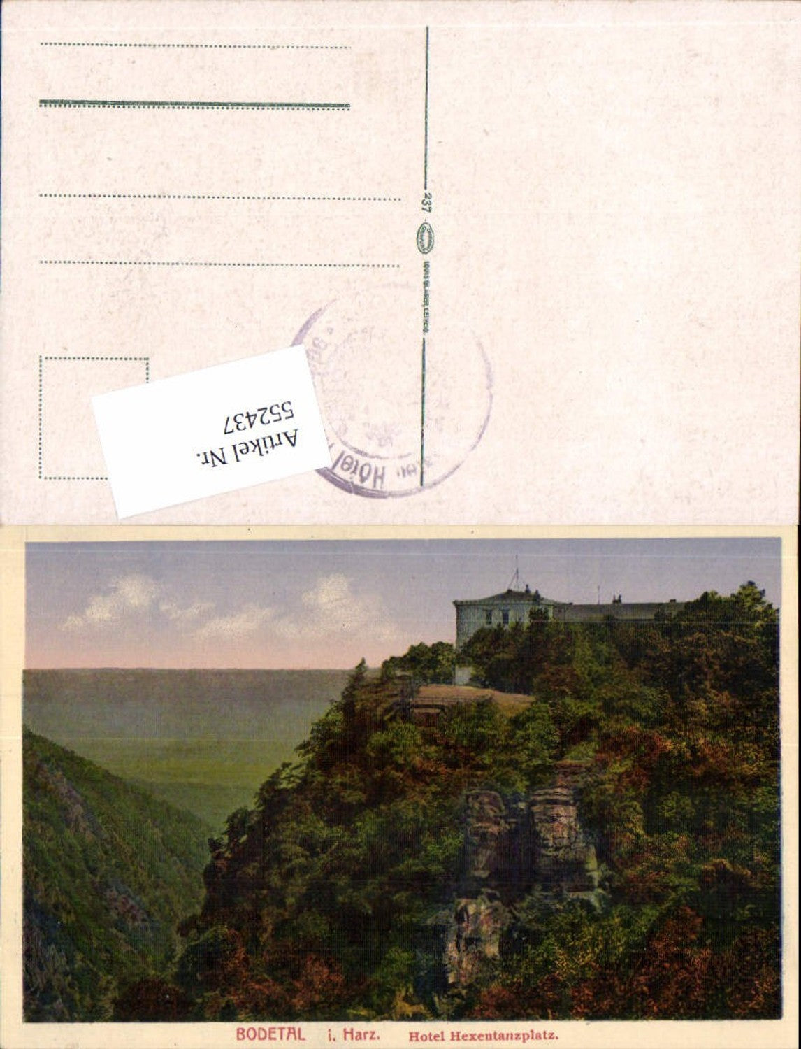 552437, Bodetal in the Harz Mountains near Treseburg Thale