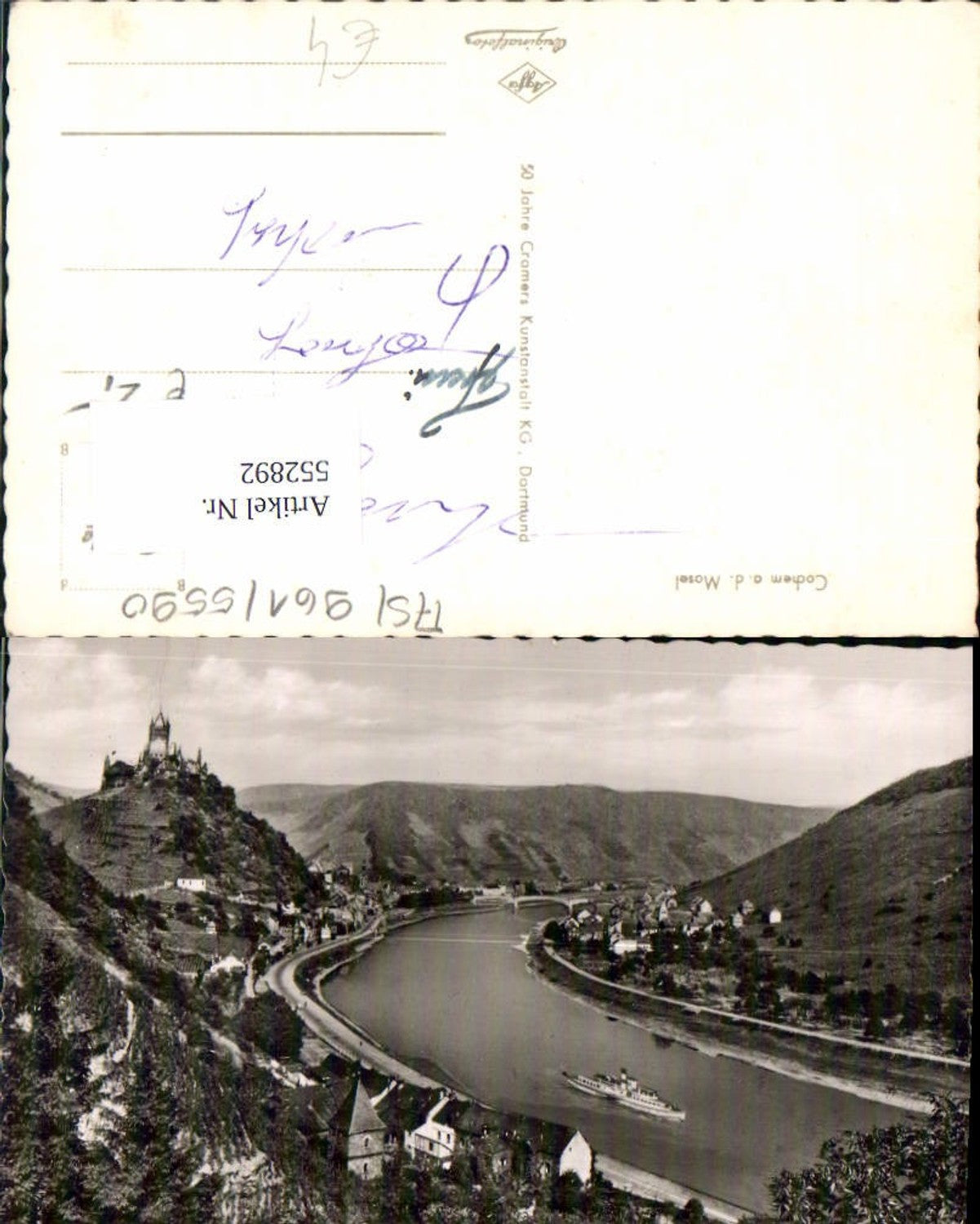 552892, Cochem Kochem on the Moselle