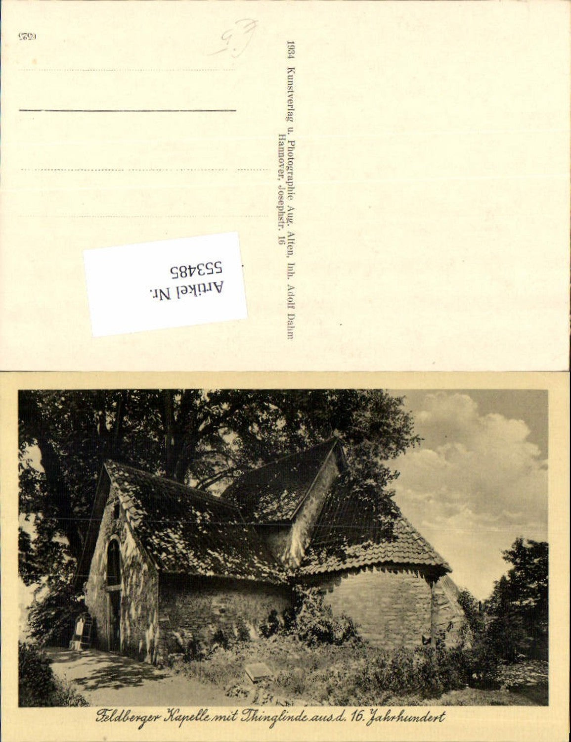 553485,Feldberg Hochschwarzwald Kapelle Thinglinde