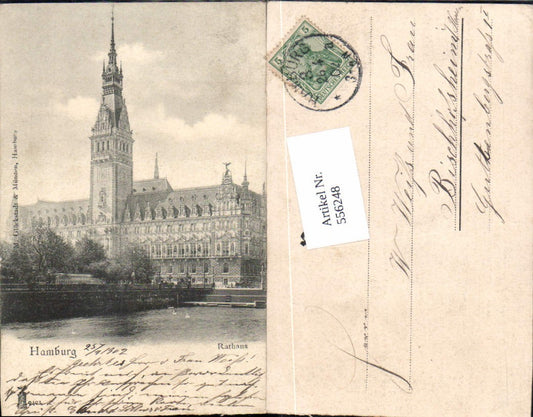 556248, Hamburg Rathaus pub Glückstadt &amp; Münden 9401