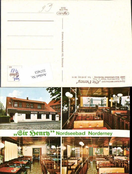 557453, Nordseebad Norderney Gasthaus Sir Henry