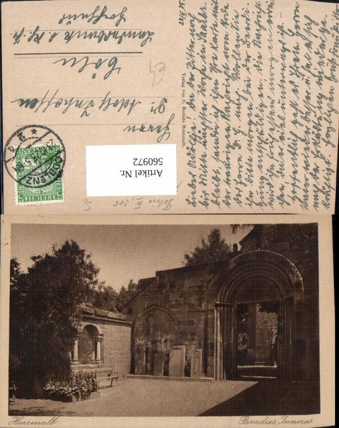 560972,Bad Herrenalb Paradies Inneres Kloster